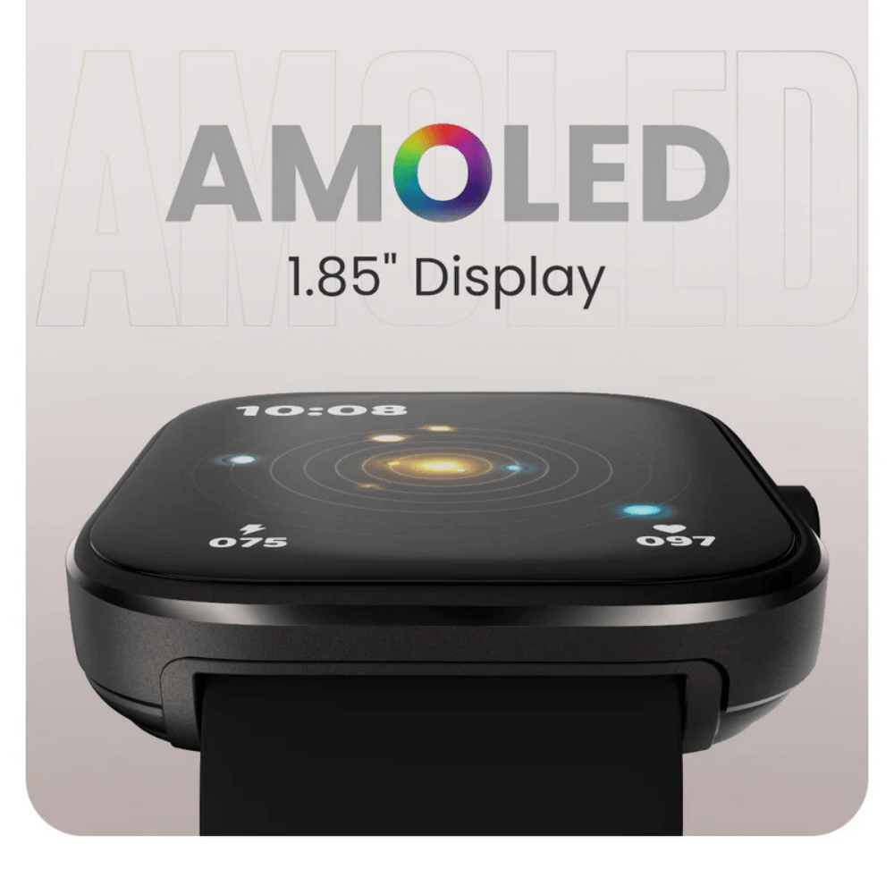สมาร์ทวอทช์ HIFUTURE LUME PRO หน้าจอ AMOLED 1.85 นิ้ว สี TITANIUM